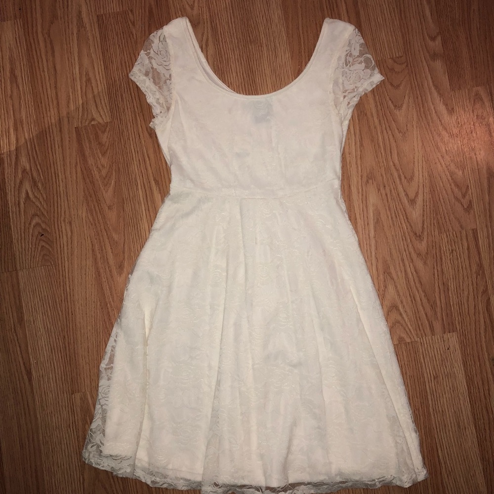 NWT White Lace Dress